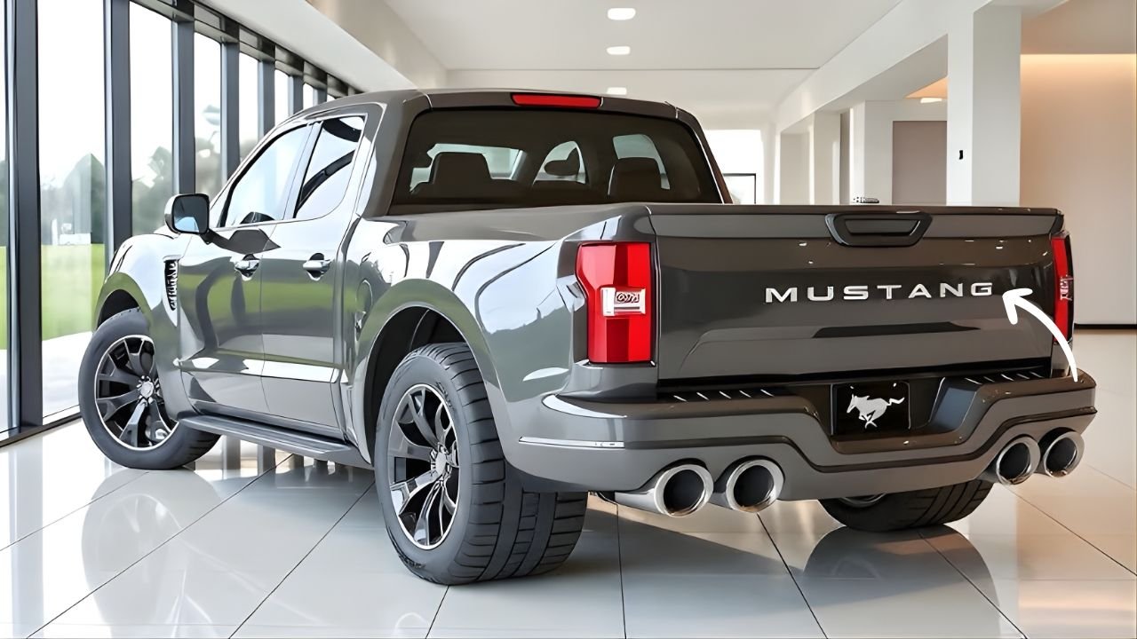 2026 Ford Mustang Pickup Debuts: Performance Muscle Meets Pickup Practicality