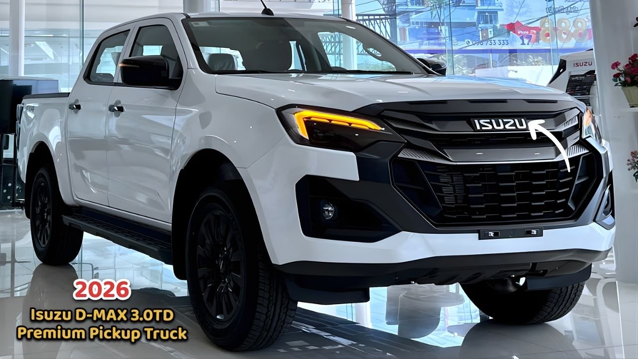 2026 Isuzu D-Max Pickup Unveiled: Rugged Diesel Power Meets Modern Technology