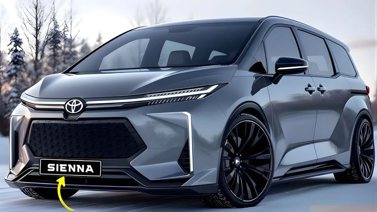 2026 Toyota Sienna Hybrid Unveiled: 245 BHP, 36 MPG, and Family-Focused Innovation