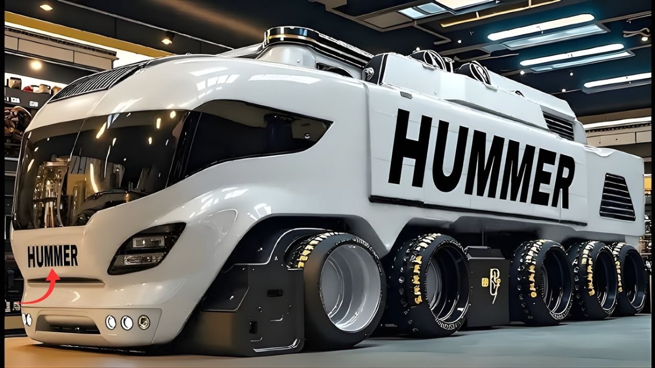 Hummer H1 Motorhome Returns: Luxury Cabin, 480-Mile Range, and Extreme Off-Road Capability